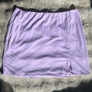 AFRM Purple Mini Skirt, NWT size XL